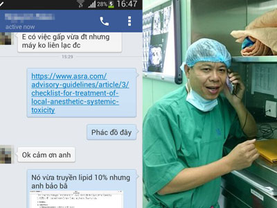 Một bệnh nhân ở Thanh Hóa được cứu sống nhờ... tin nhắn facebook