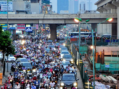 Sẽ rút giấy phép công trường gây ùn tắc