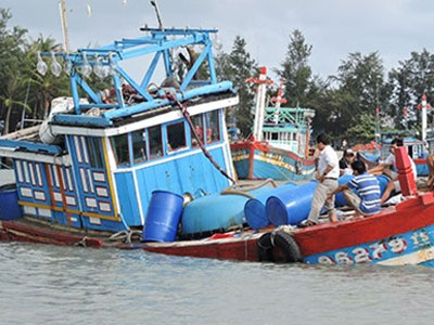 Đà Nẵng, Quảng Ngãi thiệt hại nhiều sau bão