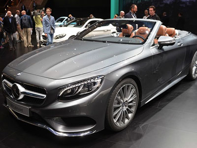 Mercedes trình làng S-Class mui trần