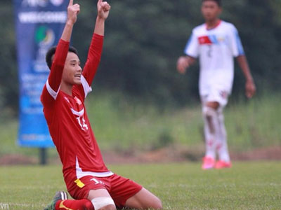 U16 Việt Nam hạ Myanmar 5-1 tại vòng loại U16 châu Á