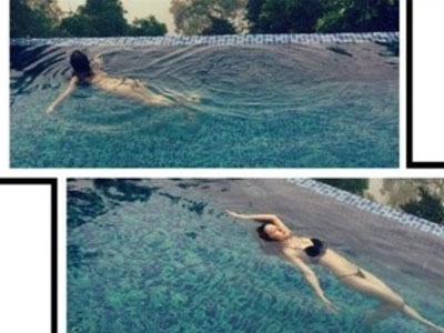 Cô gái 9x gây "bão mạng" chỉ với 1 bức ảnh chụp ở bể bơi