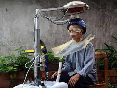 Chiếc máy gội đầu 3 trong 1 thần tốc trong 5 phút