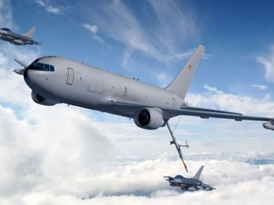 Máy bay tiếp dầu KC-46A Mỹ bay thử vào tháng 9