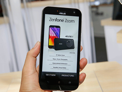 Asus Zenfone Zoom xuất hiện tại Việt Nam