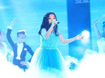 Lưu Hương Giang căng thẳng vì giọng hát opera nhí
