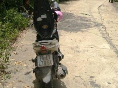 Xe máy vô chủ chứa 1,6 tỷ ở Hòa Bình có dấu hiệu hình sự