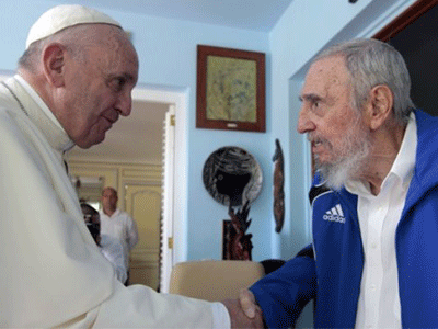 Giáo hoàng trao đổi những gì khi gặp ông Fidel Castro?