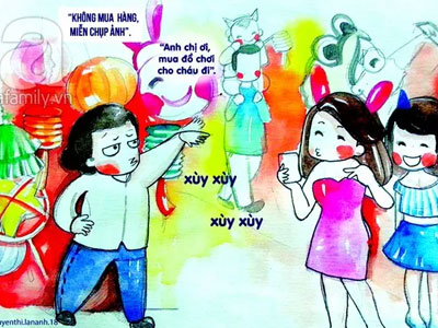 Trung thu là Tết thiếu nhi, cớ sao người lớn lại đi chơi nhiều?