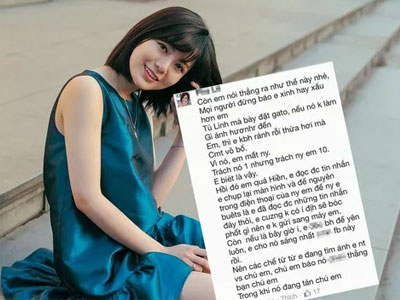 Tú Linh lên tiếng: "Nói thật là mình điên vụ này lắm"