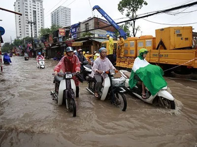 Hôm nay, Hà Nội tiếp tục có mưa rào và dông