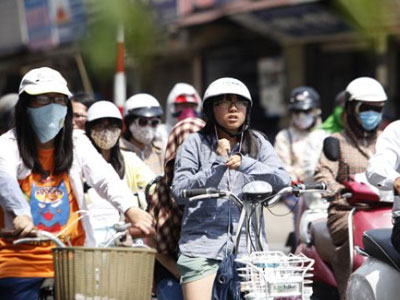 Miền Bắc nóng nực trở lại