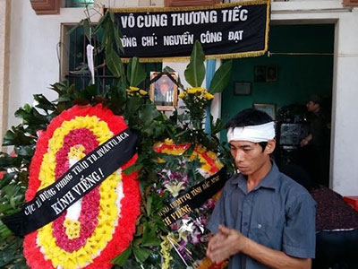 Một công an xã bị tấn công, hy sinh khi làm nhiệm vụ