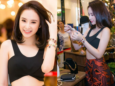 Angela Phương Trinh diện crop-top khoe eo