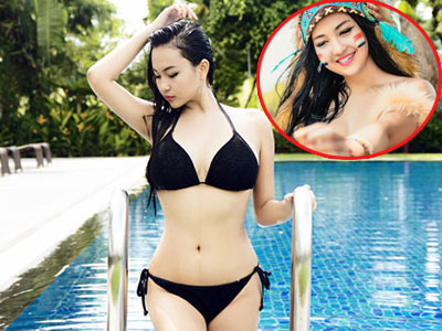 "Hot girl thổ dân ngực trần" gây sốc khi khoe ảnh bikini nóng bỏng