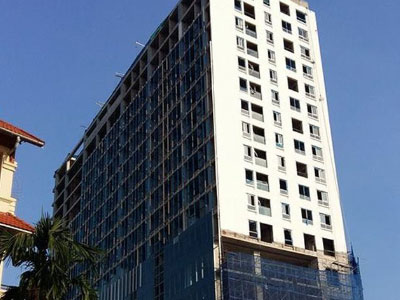 Thanh tra xây dựng đã kiểm tra tòa nhà cao vọt gần Lăng Bác