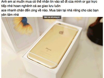 iPhone 6S khoá mạng ồ ạt về VN, giá từ 16,5 triệu đồng