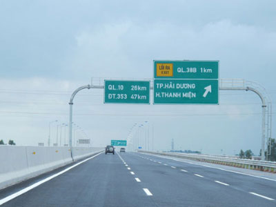 Phí cao tốc Hà Nội- Hải Phòng cao nhất 600.000 đồng/lượt