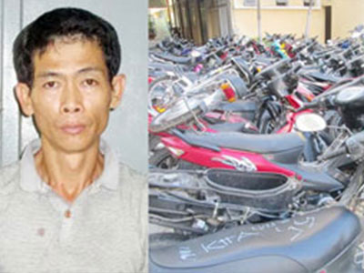 Từ chiếc Piaggio trộm, lộ kho xe gian hơn 100 chiếc