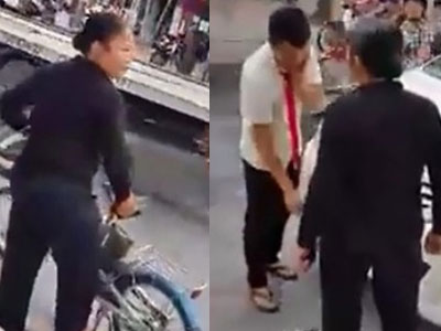 Taxi va chạm với cụ già và cái kết khó tin!