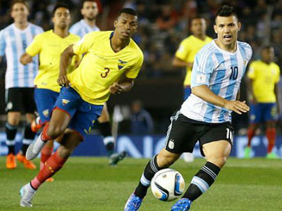 Argentina 0-2 Ecuador: Cú sốc ngày ra quân