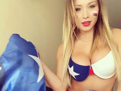Tình tin đồn của Ronaldo "thưởng nóng" cho tuyển Chile