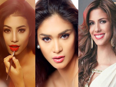 Những nhan sắc mĩ miều sẽ là đối thủ của Phạm Hương tại Hoa hậu Hoàn Vũ 2015
