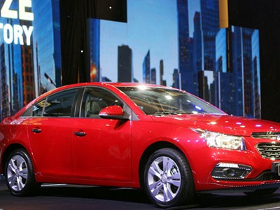 Chevrolet Cruze bất ngờ lọt top 10 ôtô bán chạy ở Việt Nam