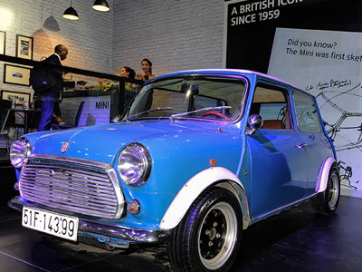 Ngắm chiếc MINI cổ tại triển lãm ôtô quốc tế 2015