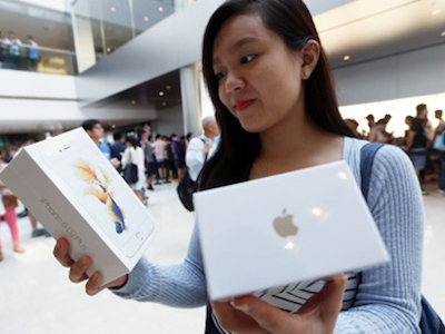 iPhone 6s giả giá 100 USD tràn lan ở Trung Quốc