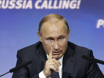 Tổng thống Putin giận dữ mắng Mỹ "óc bã đậu"