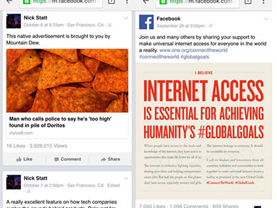 Facebook vô tình để lộ chức năng đếm lượt xem bài viết
