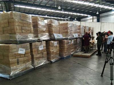 Australia thu giữ số thuốc lá nhập lậu kỷ lục lên tới 70 tấn
