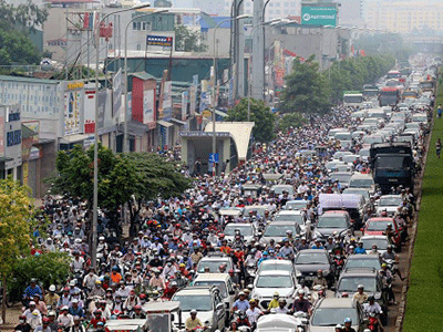 Hà Nội huy động thêm 200 cảnh sát cơ động chống ùn tắc