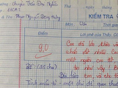 Món cháo mặn đắng của mẹ và tình mẫu tử