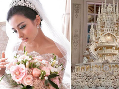 Ngôi sao Indonesia tổ chức đám cưới xa hoa hơn cả Huỳnh Hiểu Minh và Angela Baby