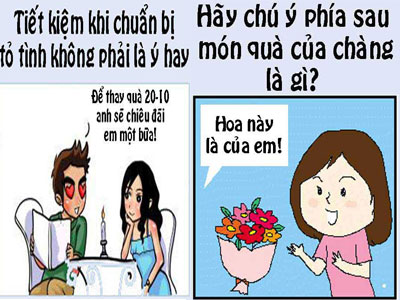 Những tình huống tặng quà 20-10 hài hước nhất
