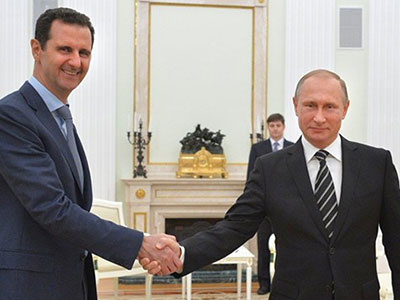 Tổng thống Syria bất ngờ thăm Nga