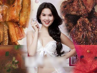 Bữa cơm cá khô, thịt chuột trong nhà triệu đô của Ngọc Trinh