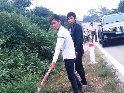 Công bố hình nghi can đánh chết trung úy công an