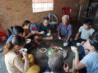 Huỳnh Văn Nén và bữa cơm đầu tiên với gia đình