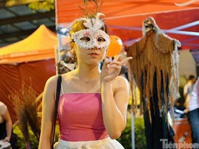 Giới trẻ Hà Thành háo hức đón Halloween
