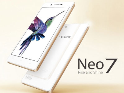 Oppo Neo 7 chính thức ra mắt với SoC Snapdragon 410