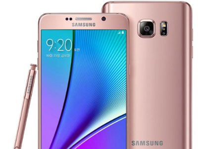 Samsung ra Galaxy Note 5 màu vàng hồng