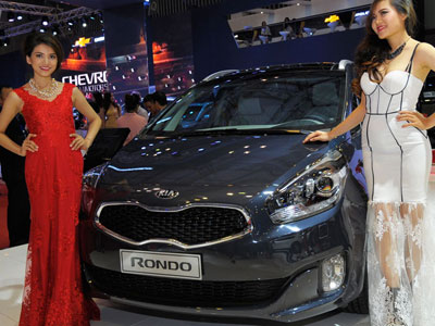 Kia “trưng” xe “hot” tại VMS 2015