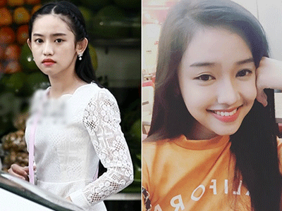Hot girl 17 tuổi Thúy Vi bức xúc vì ảnh chụp trộm "quá xấu"