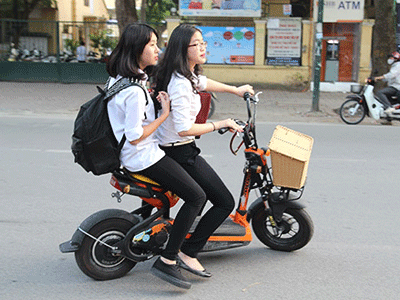 Quy định mới về đăng ký mô tô điện, xe máy điện