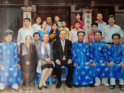 Tổng Thư ký Liên Hiệp Quốc về Việt Nam nhận tổ tiên?