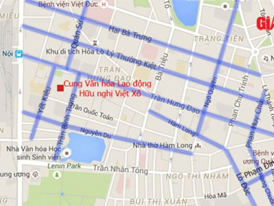 Hà Nội: Chi tiết 13 tuyến phố phân luồng phục vụ Đại hội Đảng