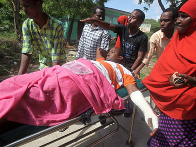 Tấn công khách sạn ở Somalia, 15 người chết
